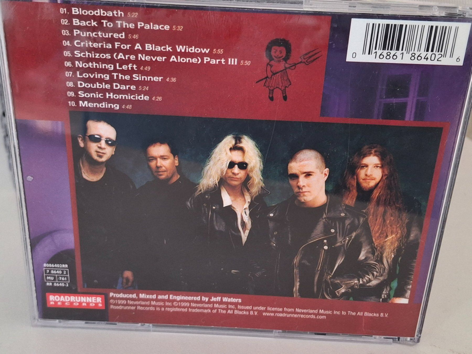 CD: CD Annihilator - Criteria For A Black Widow – Usato da Aarberg venduto da Jackup1 1