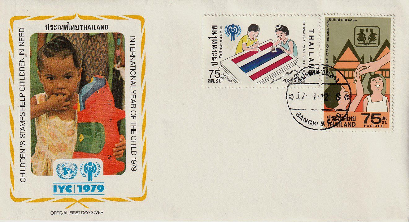 Tutti i francobolli: 1979 Thailand Ersttagsbrief – Usato da Arlesheim venduto da gaugi43