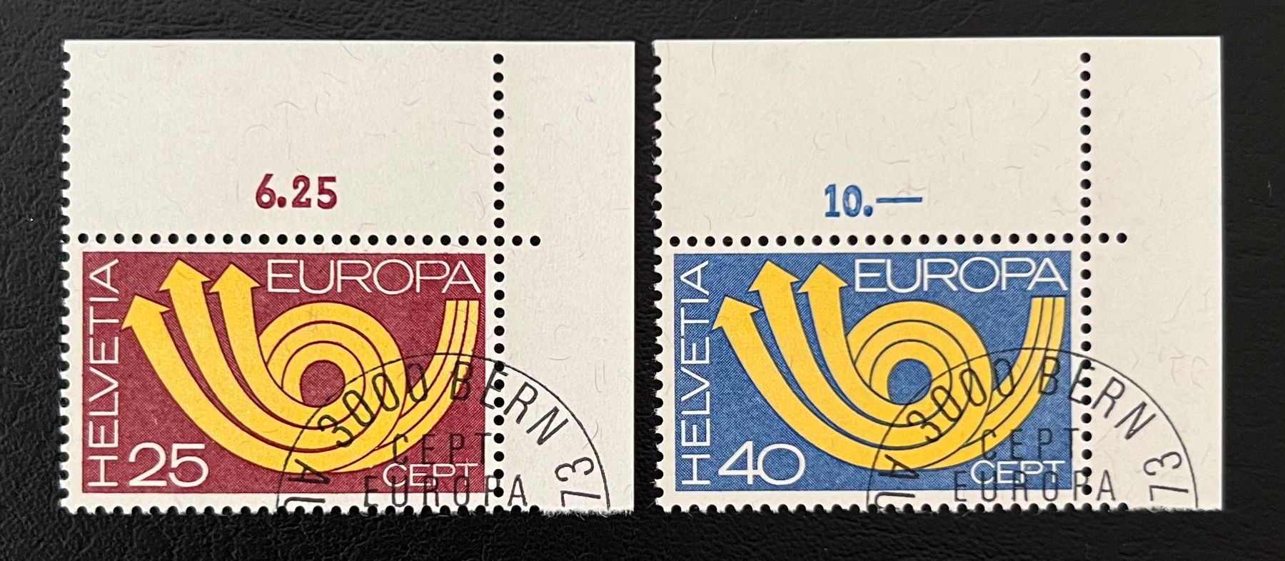 Alle Briefmarken: 1973 Europa ET – Gebraucht aus Endingen von haifu