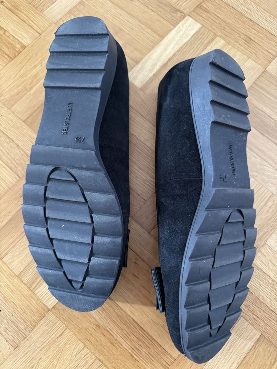 Damenschuhe: Veloursleder Ballerinas Gr. 40 – Neu (gemäss Beschreibung) aus Zug von doresina 1