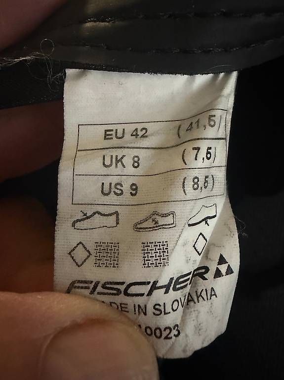 Scarpe da uomo: Langlauf Skating Schuh Carbon Lite  – Usato da Wimmis venduto da fischer.60 4