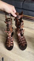 F.lli Toscani Gladiator Sandalen Leder Gr. 37 Neu