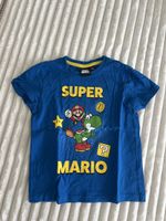 SUPER MARIO T SHIRT BLAU NEUWERTIG GR 110
