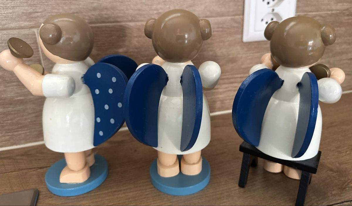 Alle Dekorationen: Erzgebirge 3 grosse Engel – Gebraucht aus Oberentfelden von vilibrand 4