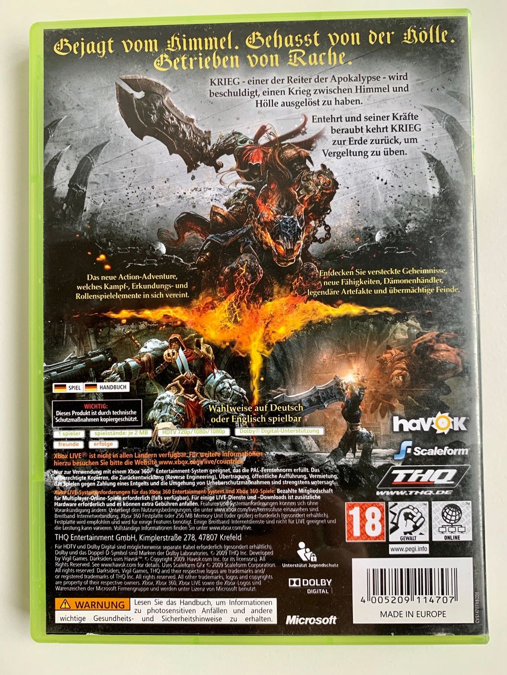 Microsoft Jeux: XBOX 360 Darksiders – D'occasion à Kaiseraugst par Marsupower 1