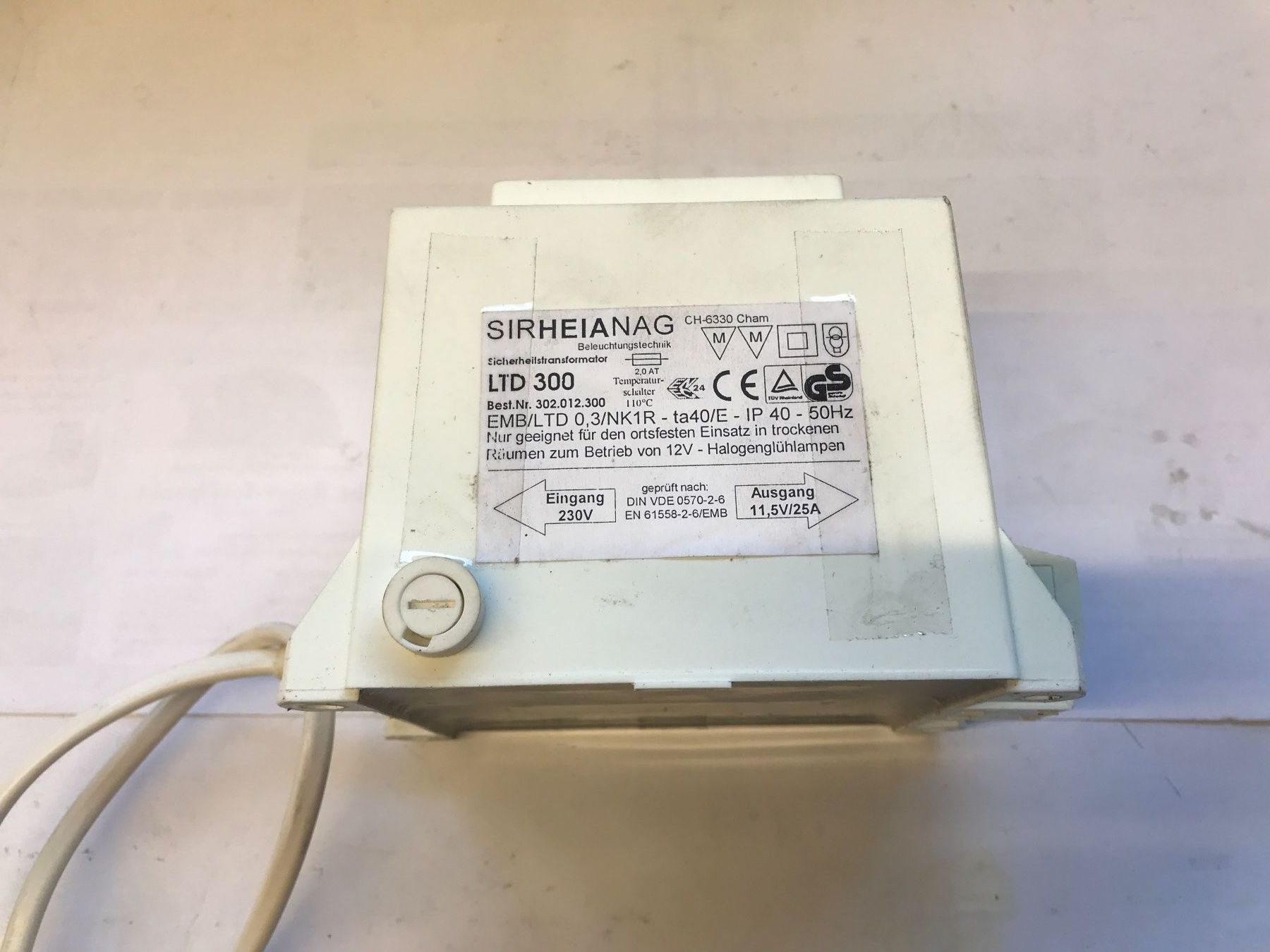 Konverter: Halogentrafo 230/12VAC – Gebraucht aus Küblis von hypofacto 3