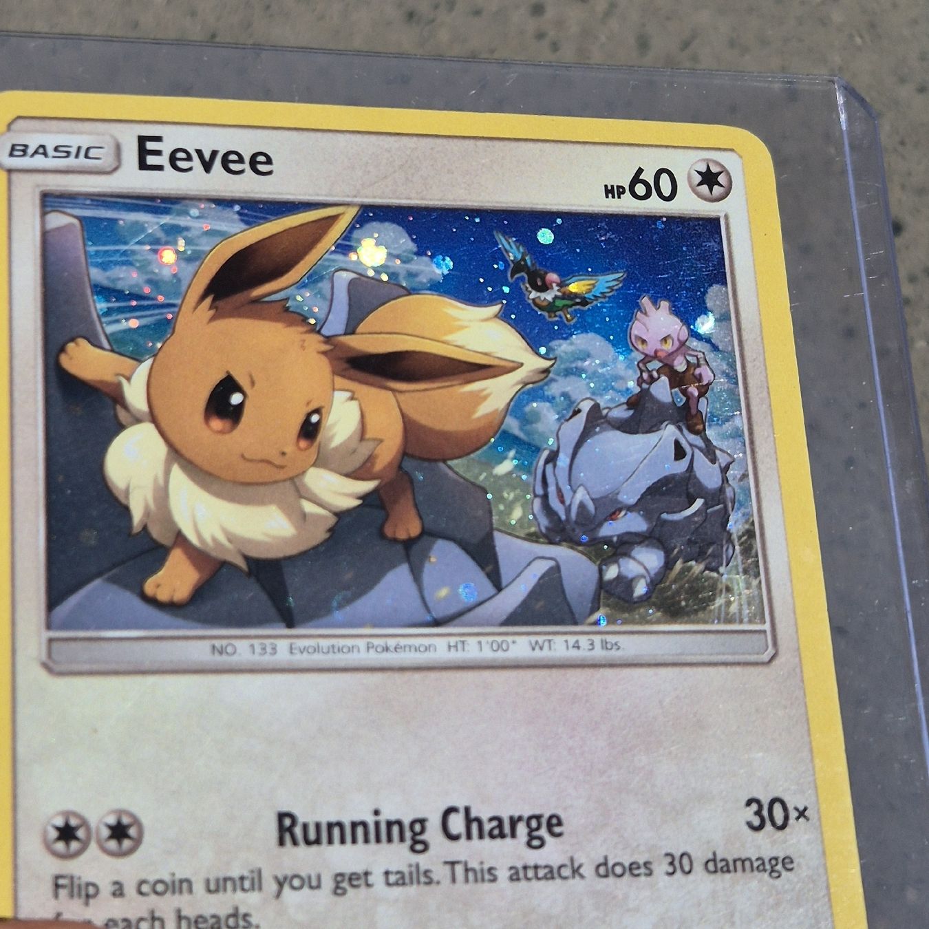 Pokémon Carte collezionabili: Eevee promo Sun & Moon SM235 Evoli holo – Usato da Ursy venduto da RetroBebar777 1