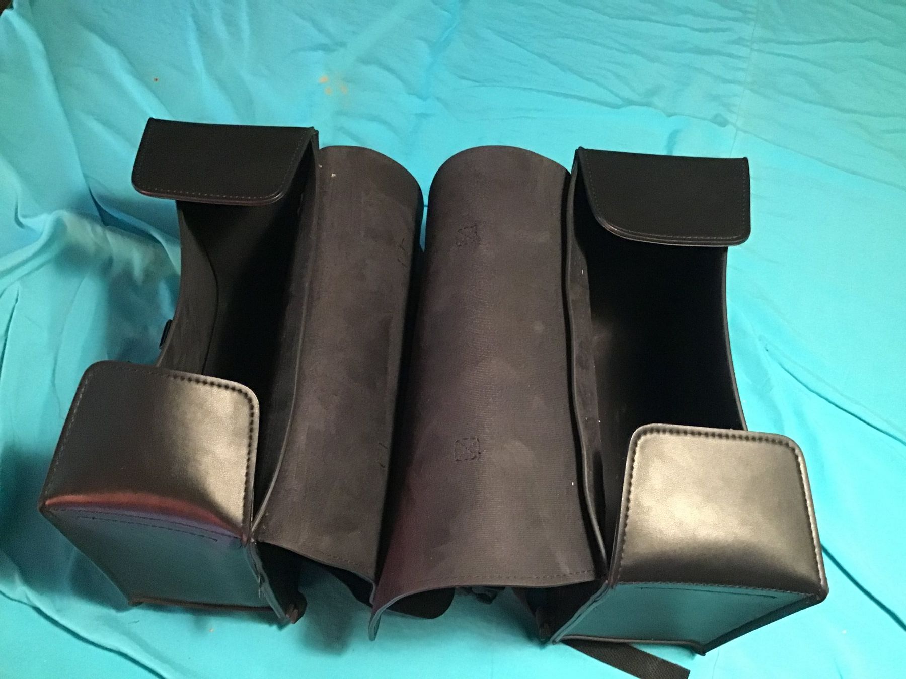Valigie: Töff- Satteltaschen Packtaschen Motorrad Leder – Usato da Rifferswil venduto da Bmklaus 2
