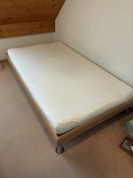 Bettgestell, Rost Hasena 210x120 mit Matratze gebraucht
