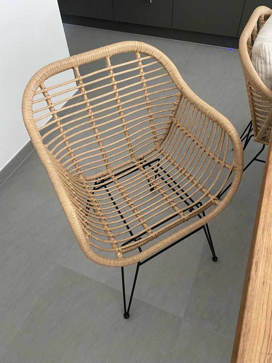 Westwing Sedie: Polyrattan-Armlehnenstühle – Usato da Boniswil venduto da steffig03 2