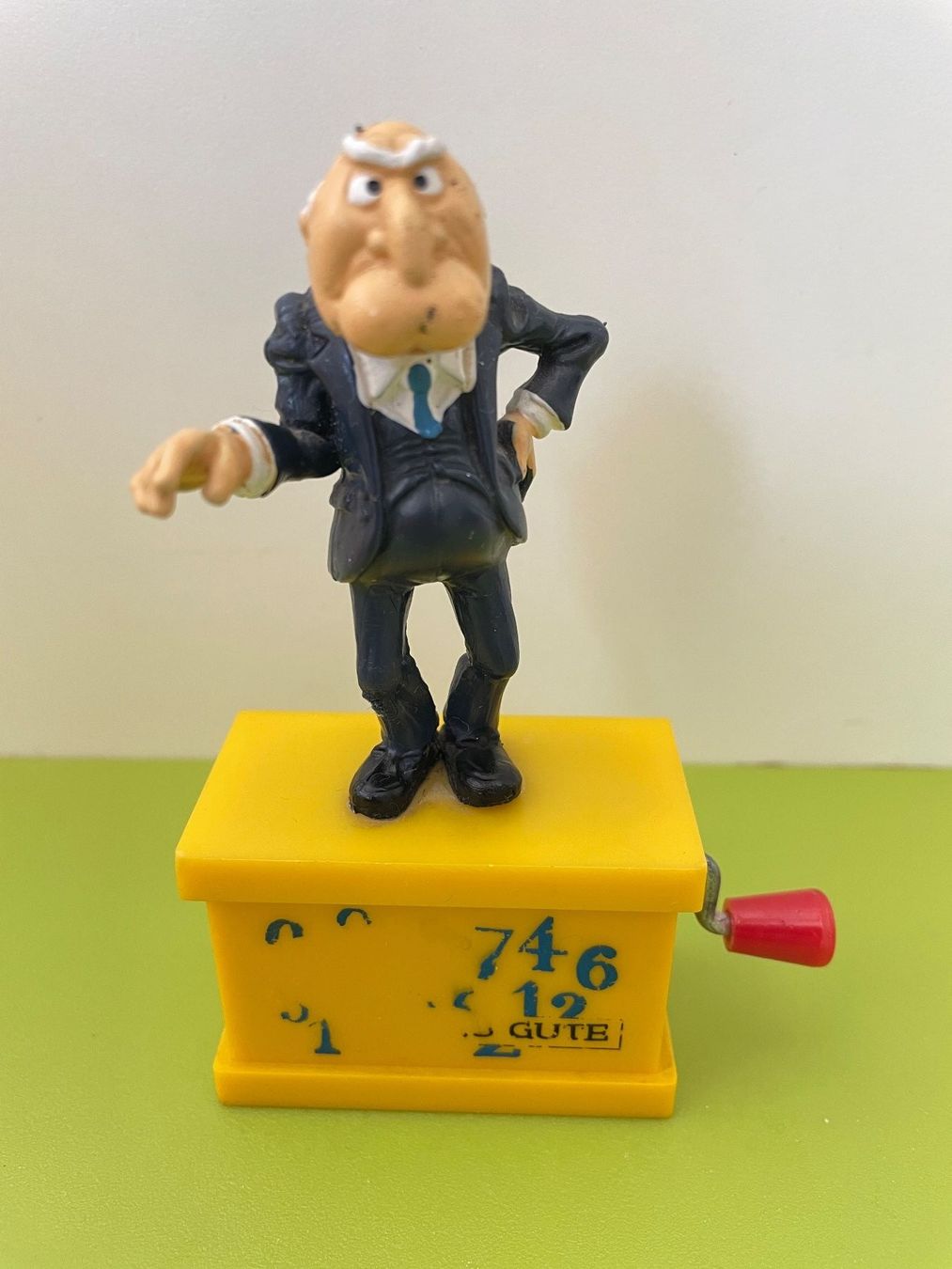 Statler alter Herr Comic Figur TV Muppet Show Spieluhr RAR (Gebraucht ...