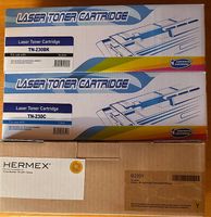 Drei verschiedene Farben Toner Kartuschen, orig.Verpackt