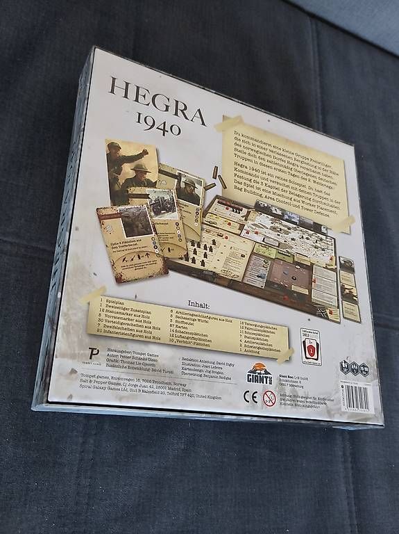 Spiele: Hegra 1940 (DE) – Neu (gemäss Beschreibung) aus Luzern von Gentleman007 1