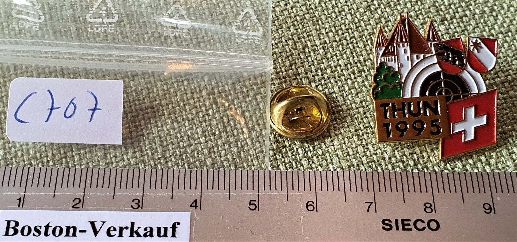 Placchette & Badge: C707 - Pin Schützen Thun 1995 Schweiz – Usato da Reinach BL venduto da Boston-Verkauf 2