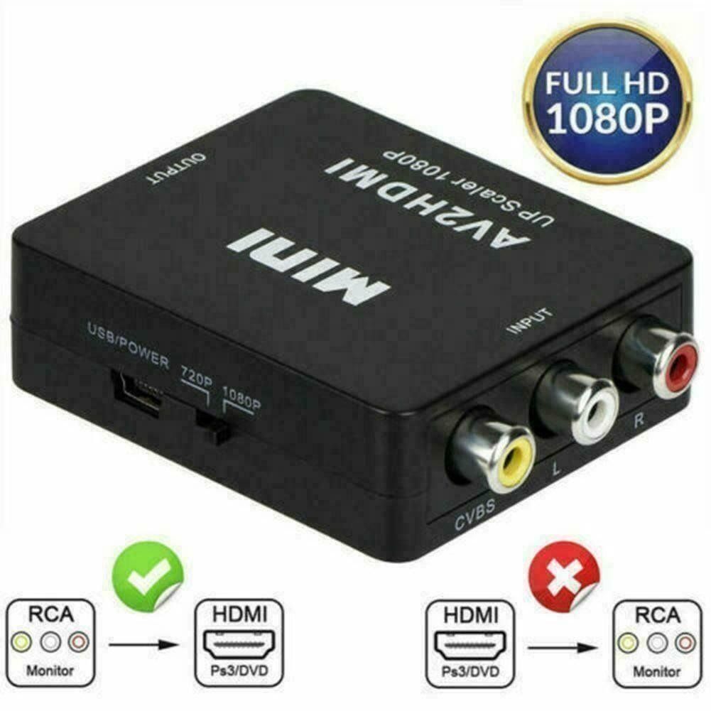 Convertitori: Analog AV auf Digital HDMI Konverter – Nuovo e nell'imballaggio originale da Arisdorf venduto da comestibles 1