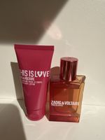 This is Love by Zadig and V. 27/30ml and Bodylotion 50mL NEW