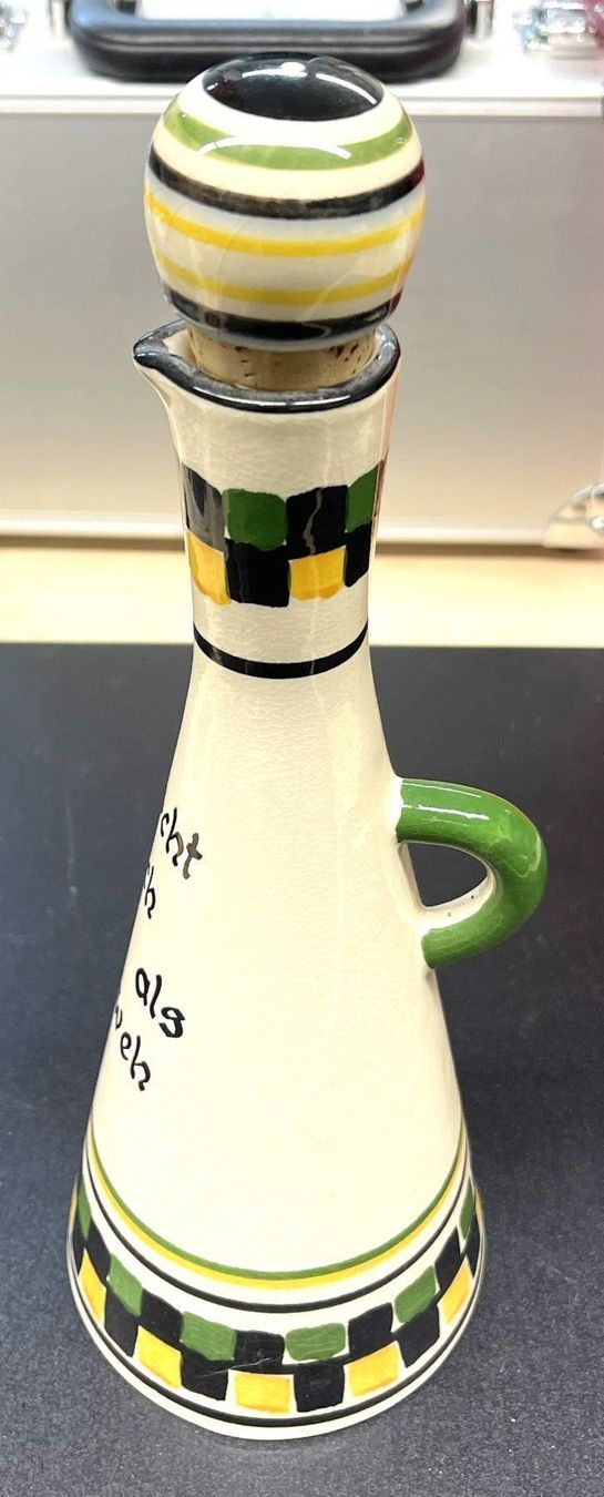 Sonstiges: Keramik Ölflasche - Nyffeler - 27.5cm – Gebraucht aus Oftringen von Vucki