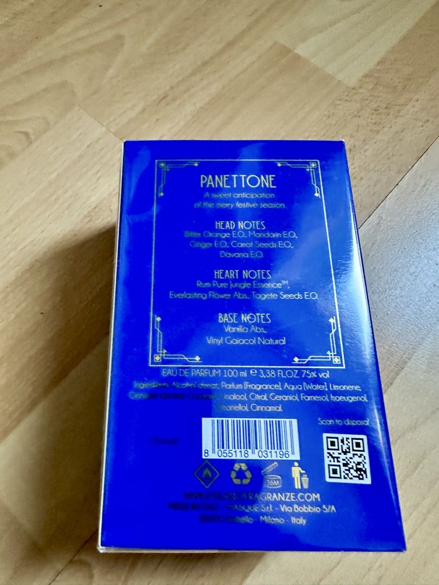 Parfum & Eau de Toilette: Milano Fragranze - Panettone – Neu und originalverpackt aus Zürich von Troy_K 1