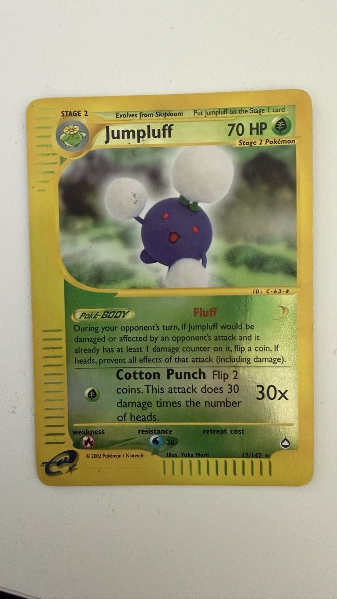 Pokémon Sammelbilder & Trading cards: Pokemon holo reverse jumpluff – Gebraucht aus Caslano von tuning21
