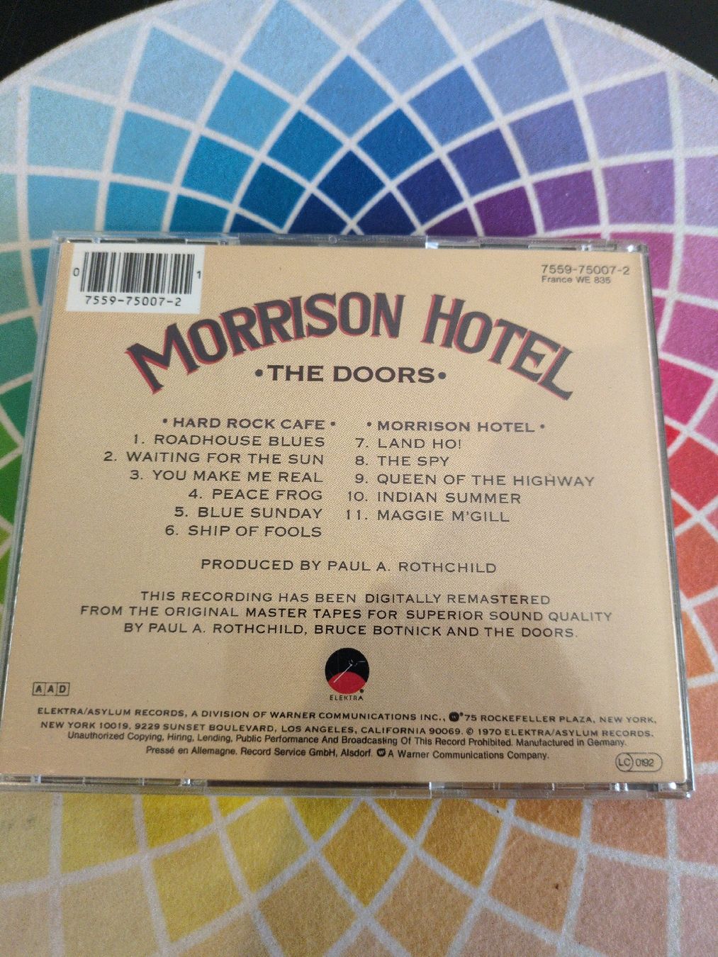 CD: The Doors - Morrison Hotel CD - Top Zustand! – Usato da Aarau venduto da Fio71 1