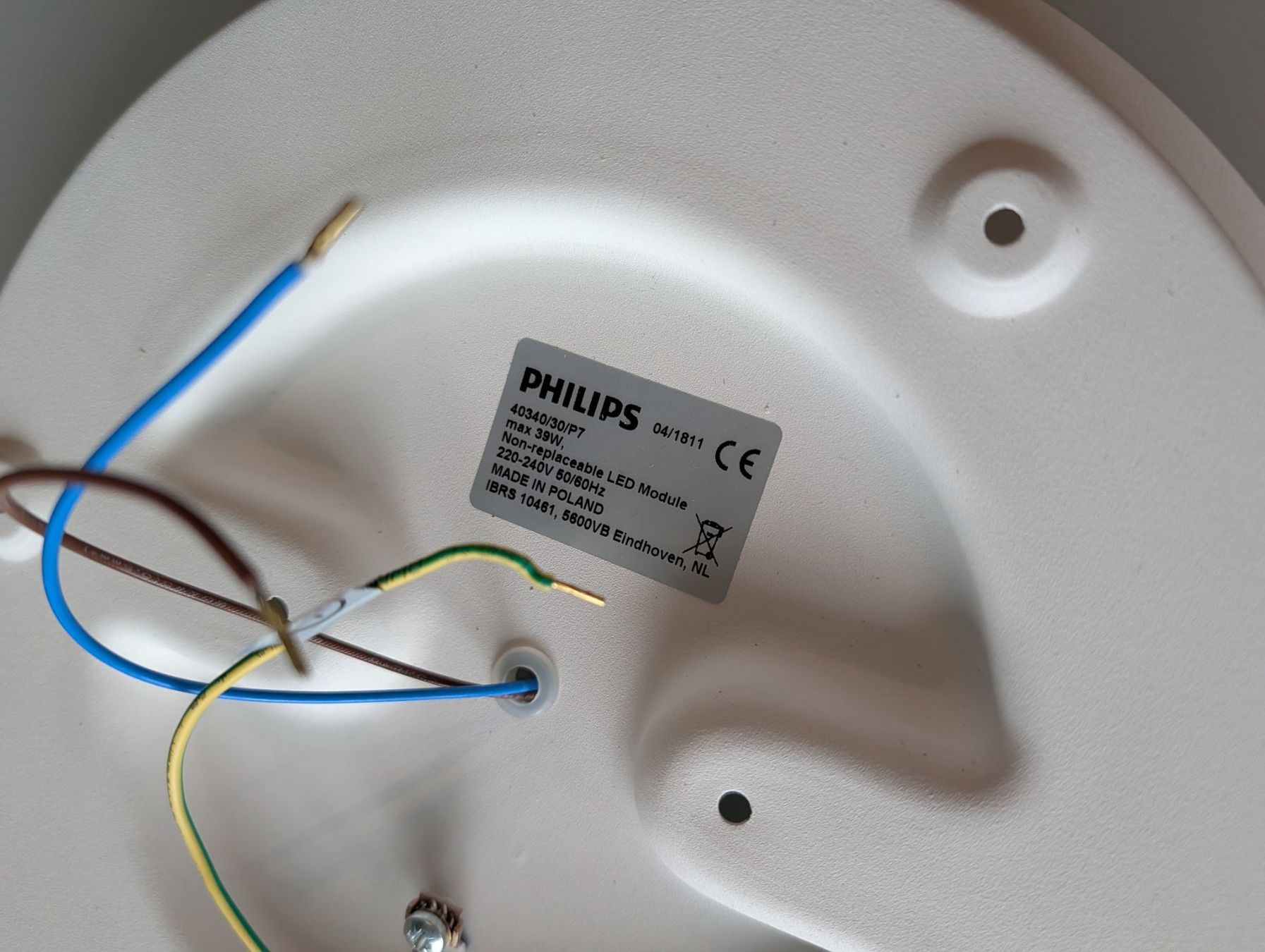 Philips Lampadari & plafoniere: Philips hue Fair Deckenleuchte schwarz – Usato da Buchs ZH venduto da Amigafreak 5