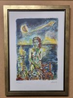 2 Lithographies signées Yiannis Psychopedis (Grèce)