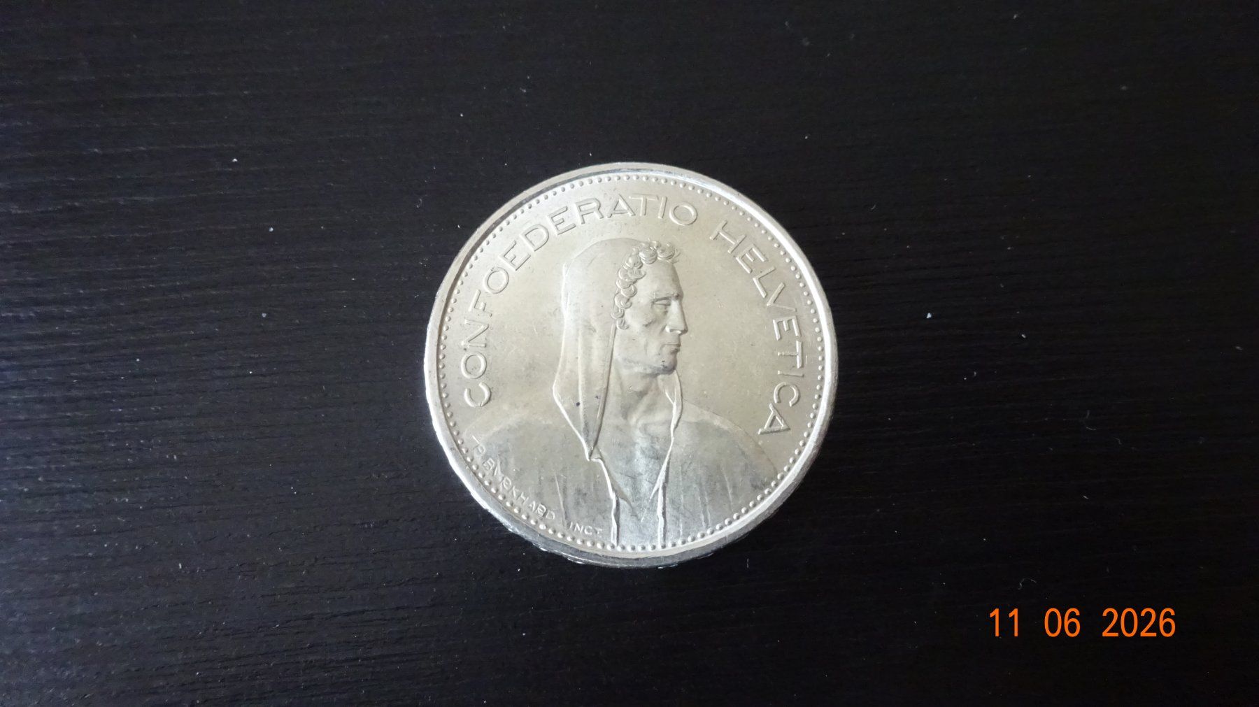 Tutti le monete: 5 Fr 1967 Silber – Usato da bassecourt venduto da Oursvert 1