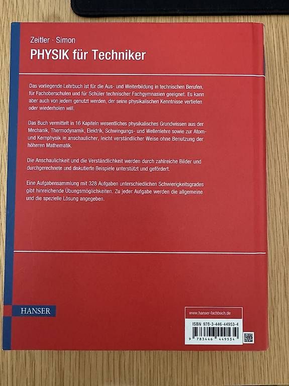 Libri: Physik für Techniker – Nuovo e nell'imballaggio originale da Bottmingen venduto da pav_tw5c 1
