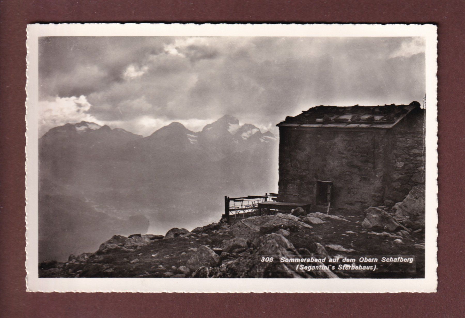 Cartoline postali: SEGANTINI'S Sterbehaus – Usato da Pully venduto da nicecards