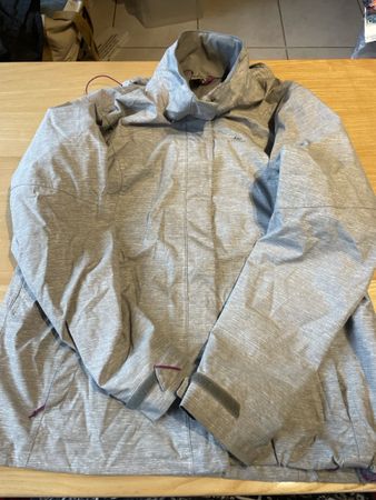Decathlon Regenjacke grau Grösse XL 