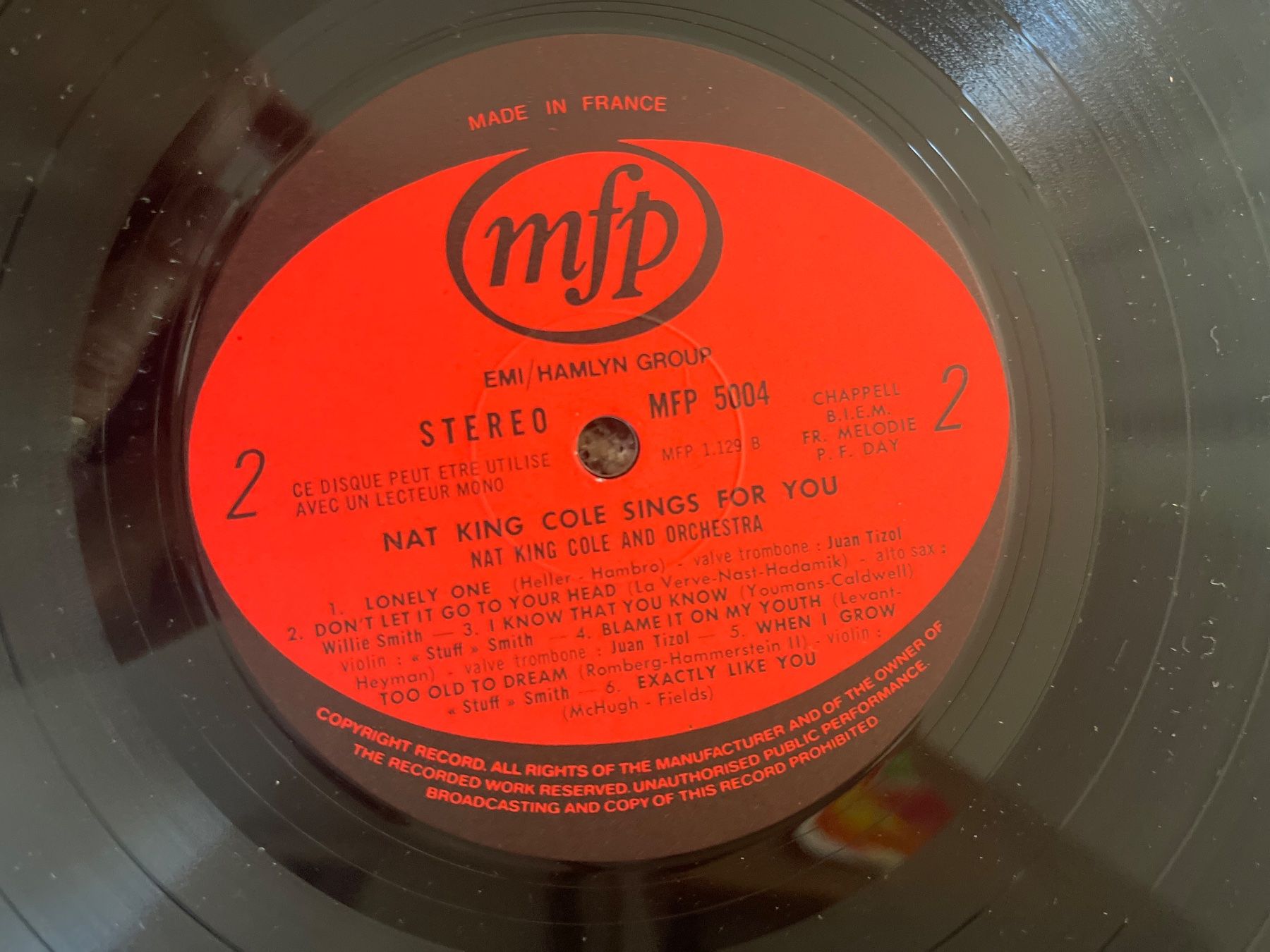 Dischi in vinile: A390/Nat King Cole – Usato da Frutigen venduto da Philippe_jsp 2