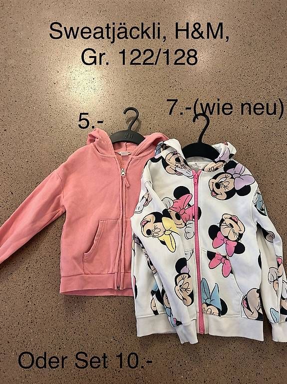 H&M Giacche & Cappotti: Sweatjäckli Gr.122/128 – Usato da Zürich venduto da chi_hm68