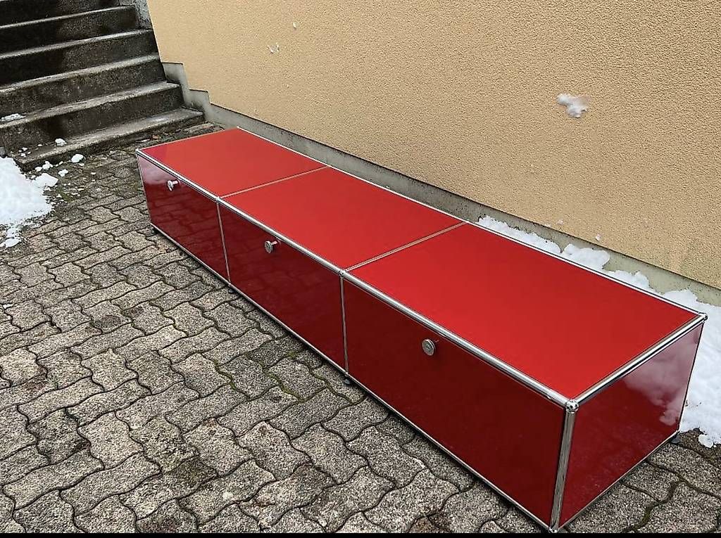 USM Mobili TV: USM Haller Sideboard Rot 1x3 – Usato da Dietikon venduto da Kumar_Occasionen 3