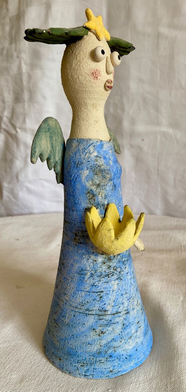 Statuette: Keramik Engel – Nuovo (secondo la descrizione) da St. Gallen venduto da cibello 3