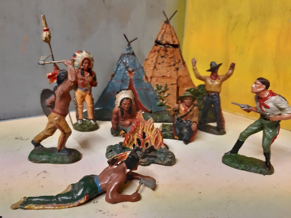 Indiens et cow-boys Lineol 1