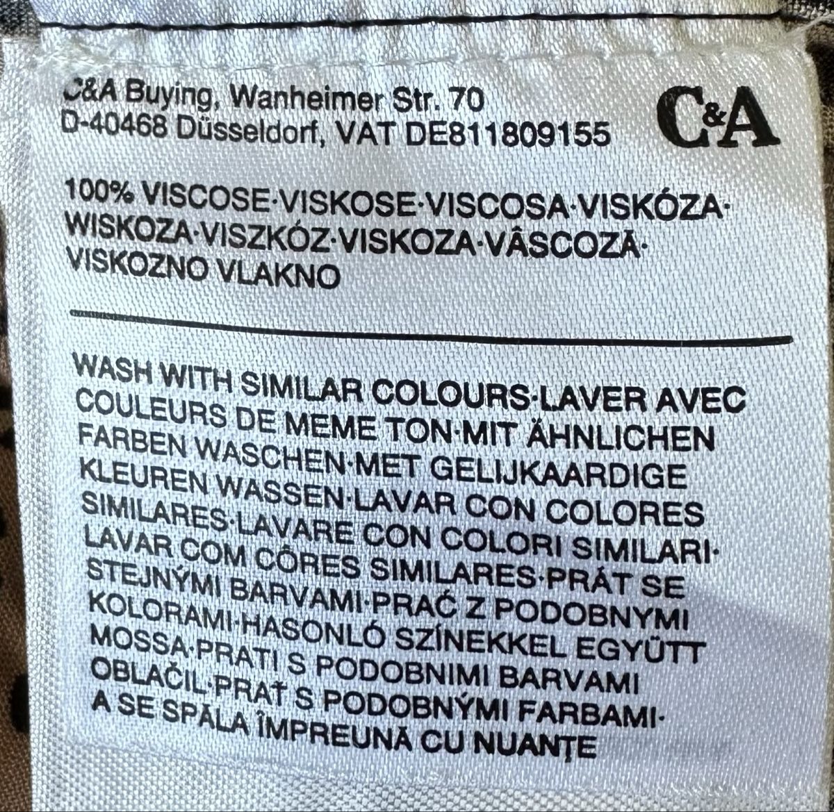 C&A Blusen: Bluse mit Leoprint (38) – Gebraucht aus Benken SG von SecondTreasure 3
