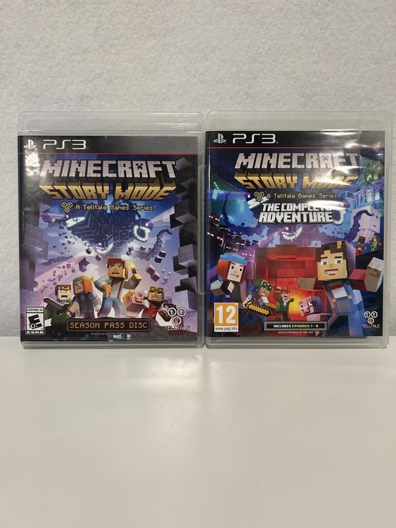 Minecraft Story Mode x2 PS3 | Kaufen auf Ricardo