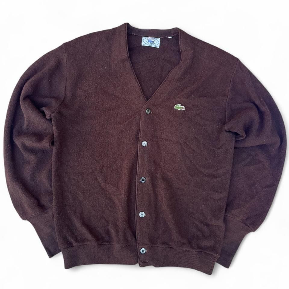 Lacoste Giacche: Lacoste Cardigan Braun – Usato da Riehen venduto da RESTREET