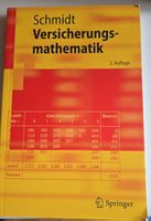 Schmidt Versicherungsmathematik, 2. Auflage - Top Zustand