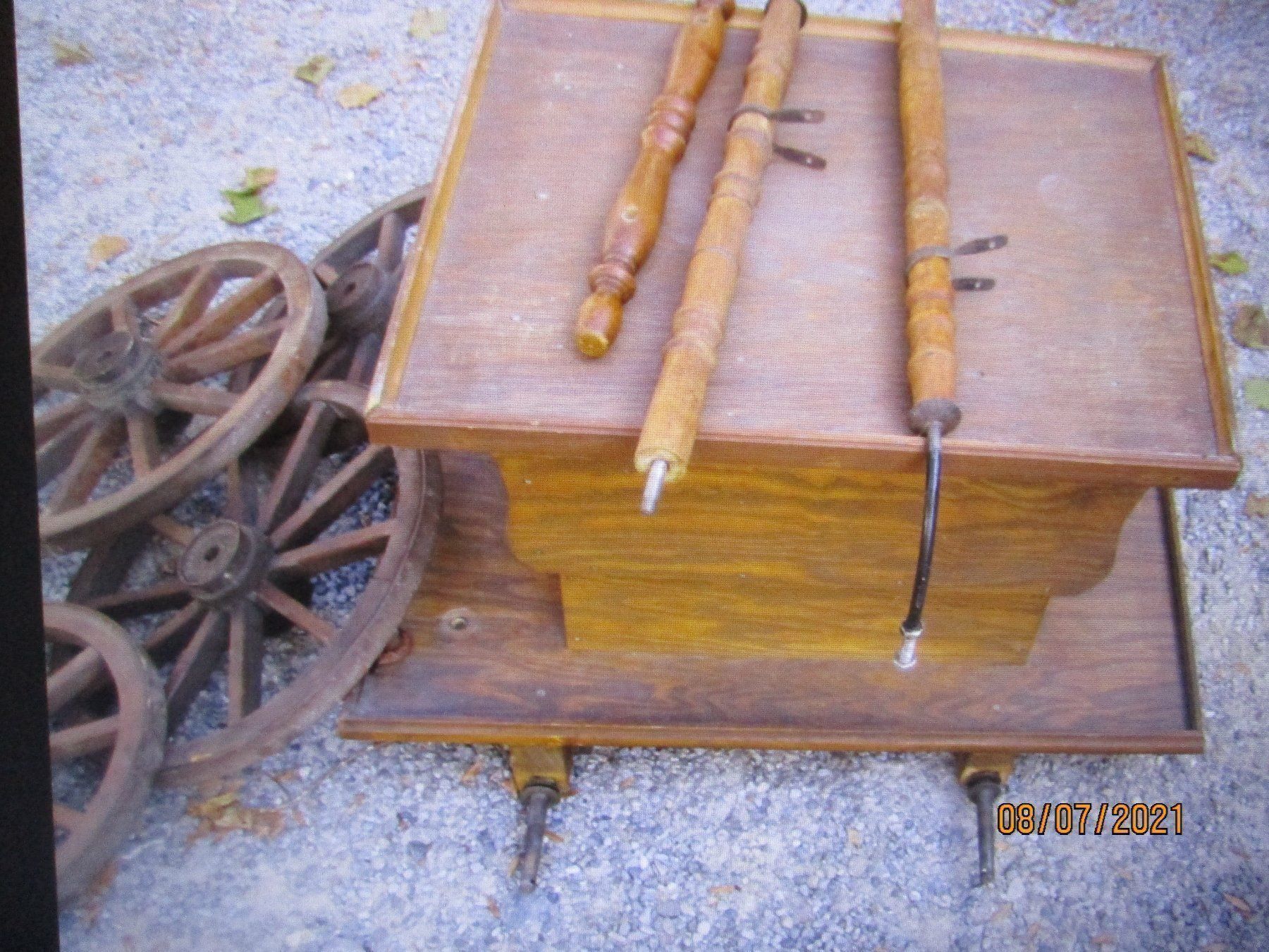 Musikinstrumente: DREHORGEL /WAGEN  UNTERGESTELL MIT RÄDER – Defekt aus Weissbad von Usw63 1