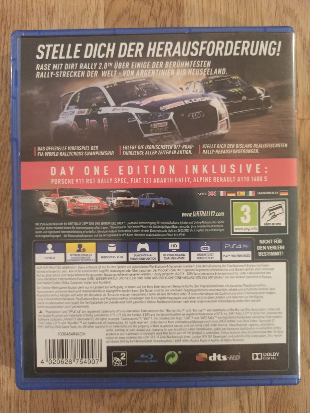 Giochi: Dirt Rally 2.0 PS4 / PS5 - TOP – Usato da Oberweningen venduto da mar_87mx 1