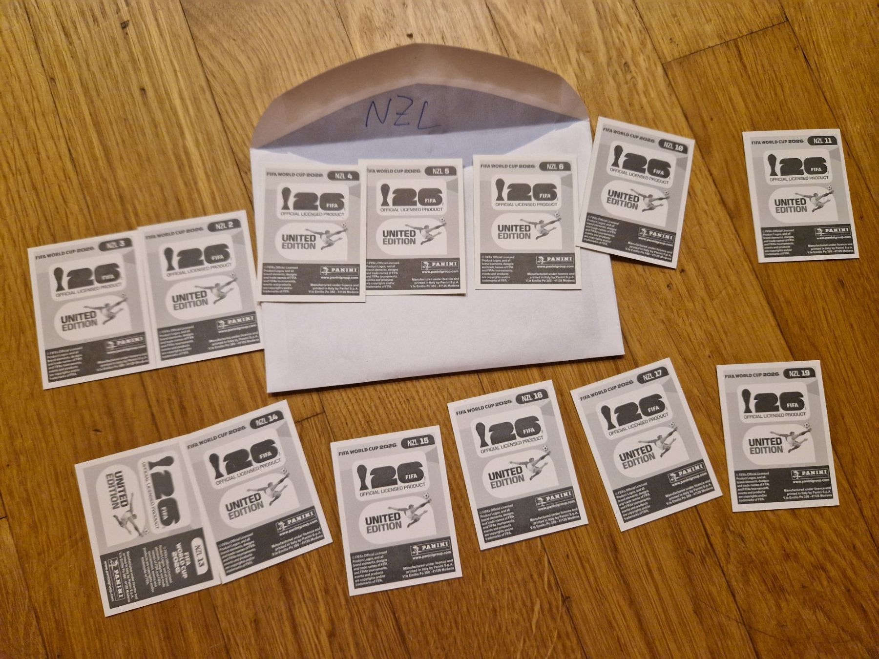 Panini Cartes à collectionner: Panini WM 2026 NZL – D'occasion à Metzerlen par SS01 1
