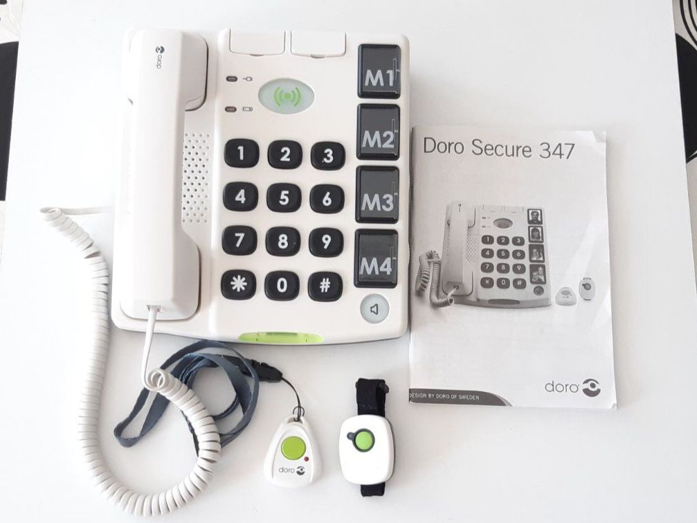 Doro Telefoni: Telefon DORO Secure 347 - Téléphone DORO Secure 347 – Usato da Savagnier venduto da Marderuth 1