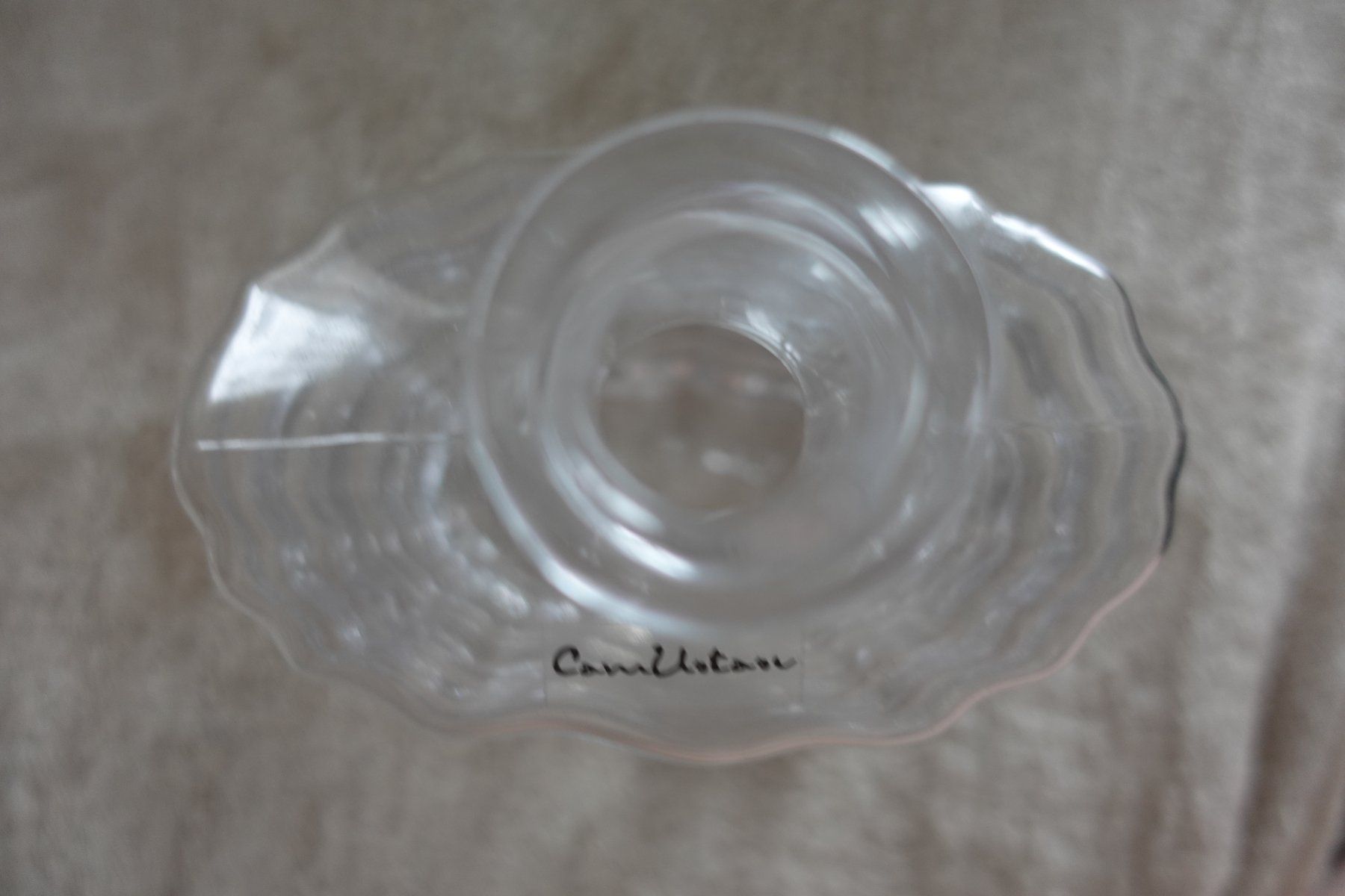 Karaffen: 1 schöne Glas Karaffe mit Deckel – Gebraucht aus rorschach von Babsi64 4