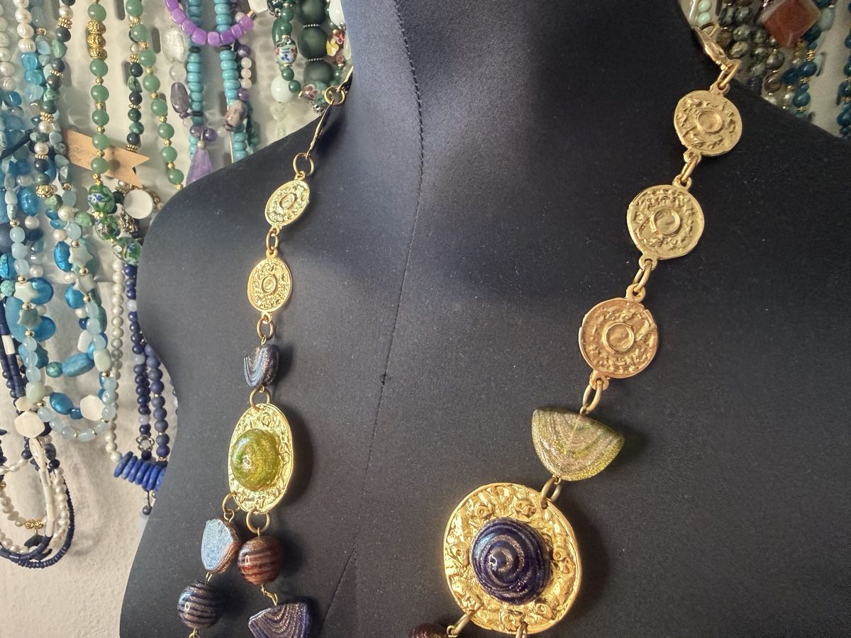 Ketten: Vintage Halskette Luxus Modeschmuck  – Gebraucht aus Lamone von LaCantinaMagica 8