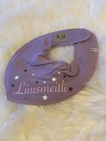 Babygeschenk, Lätzli Luusmeitli, Unikat, Geschenkidee