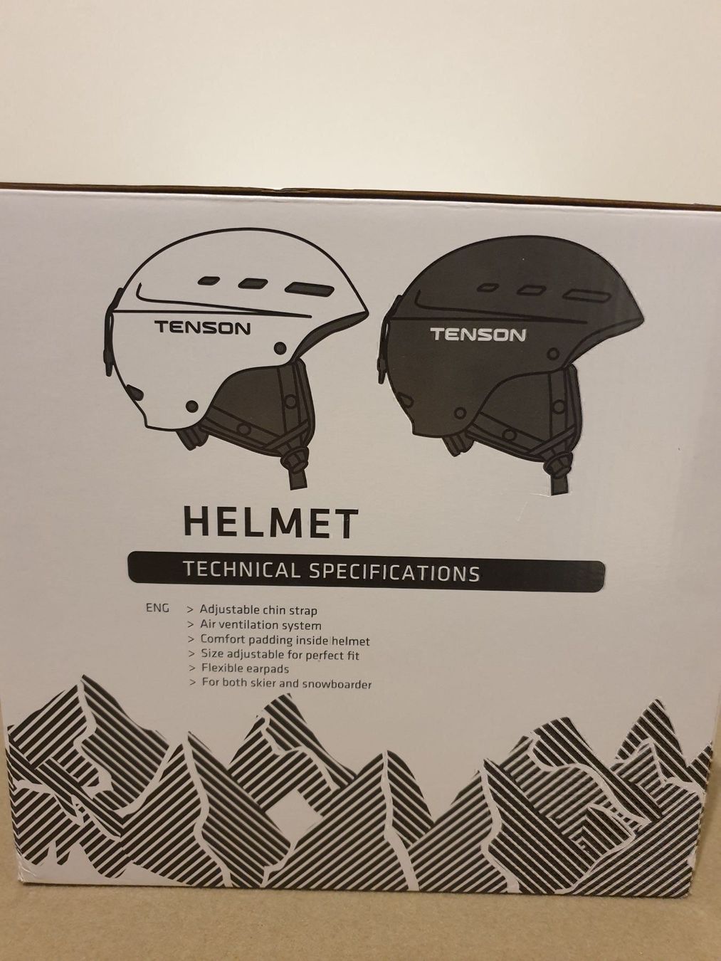 Helme: TENSON SKI HELM BLACK LARGE – Neu und originalverpackt aus Zürich von LIQUIDATOR.CP 1