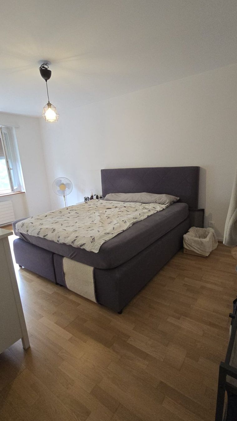 Lits: Bockspringbett grau – D'occasion à Oberwil BL par SanFrancisco444 1