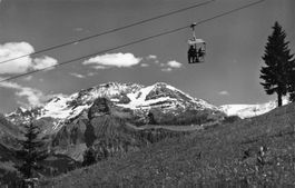 Lenk i.S. (BE) Sesselbahn Betelberg mit Wildstrubel