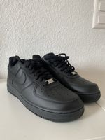 Nike Air Force 1 Low All Black Gr 44 NEU